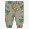 Stella McCartney Kids Boys Khaki Green Jungle Trousers