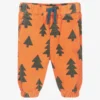 Stella McCartney Kids Boys Orange Cotton Corduroy Trousers