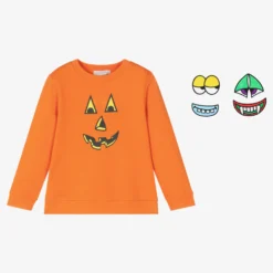 Stella McCartney Kids Boys Orange Pumpkin Sweatshirt -Outlet Little Gents Set Store stella mccartney kids boys orange pumpkin sweatshirt 475148 cc437fd9cd192440e97d924119e5d58a256bb305