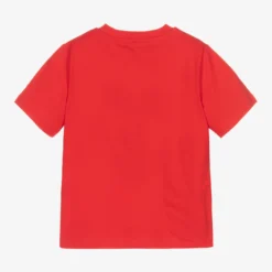 Stella McCartney Kids Boys Red Cotton T-Shirt 6 Stella McCartney Kids Boys Red Cotton T-Shirt -Outlet Little Gents Set Store stella mccartney kids boys red cotton t shirt 454005 22f31ecd40852a2bd214897e7a743b13408f471d