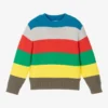 Stella McCartney Kids Boys Striped Knitted Sweater
