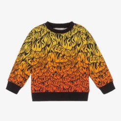 Stella McCartney Kids Boys Yellow & Red Sweatshirt