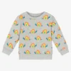 Stella McCartney Kids Grey Organic Cotton Snail Sweatshirt