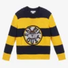 Stella McCartney Kids Yellow & Blue Dog Sweater