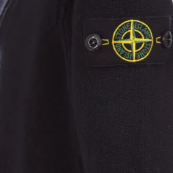 Stone Island Junior Blue Knitted Logo Zip-Up Top -Outlet Little Gents Set Store stone island junior blue knitted logo zip up top 358013 f7294eb64855c0502aa5035da26c6665550ac283