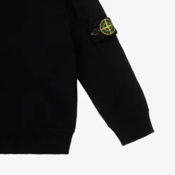 Stone Island Junior Boys Black Logo Badge Sweater -Outlet Little Gents Set Store stone island junior boys black logo badge sweater 418777 b6a194497aca70aded7b04d9d394f6977d016dbf