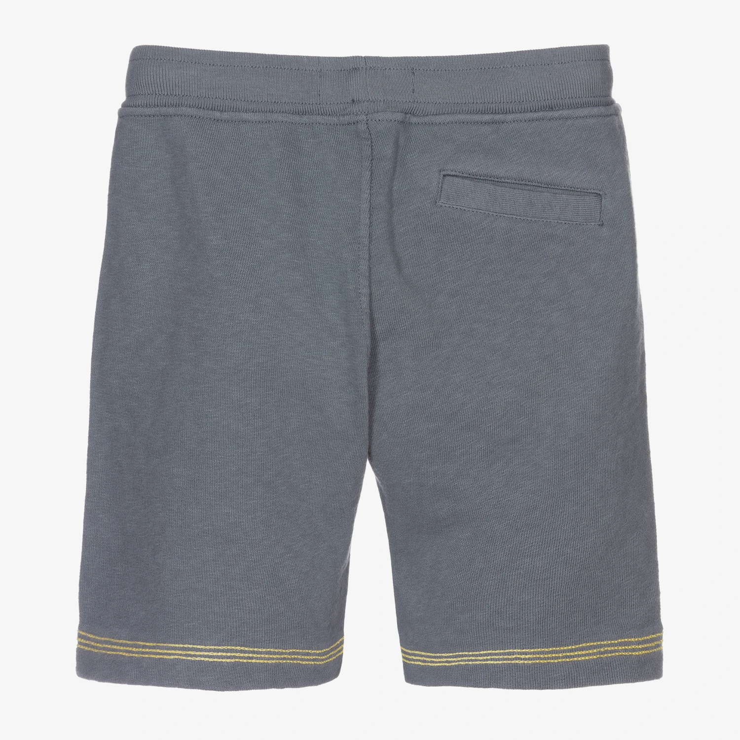 Stone Island Junior Boys Blue Logo Cotton Shorts 2 Stone Island Junior Boys Blue Logo Cotton Shorts - Image 2