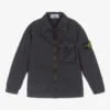 Stone Island Junior Boys Navy Blue Over Shirt