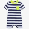 Sunuva Blue & White Sun Suit (UPF50+)