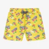 Sunuva Boys Yellow Hippo Swim Shorts