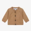 Tartine Et Chocolat Beige Knitted Wool Cardigan