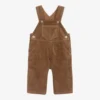 Tartine Et Chocolat Boys Brown Corduroy Dungarees