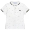 Tartine Et Chocolat Boys Cotton Piqué Polo Shirt