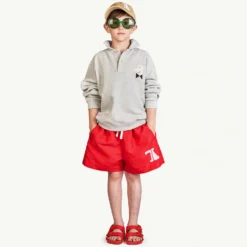 The Animals Observatory Boys Red Logo Swim Shorts -Outlet Little Gents Set Store the animals observatory boys red logo swim shorts 498071 5e4c10f4484bc7750b40944a108fc6a5ce764255 outfit