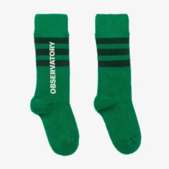 The Animals Observatory Green Cotton Socks