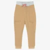 Turtledove London Beige Organic Cotton Joggers