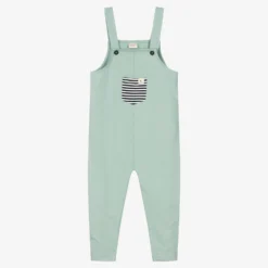 Turtledove London Blue Organic Cotton Dungarees