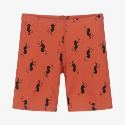 Turtledove London Boys Red Swim Trunks