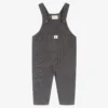 Turtledove London Grey Corduroy Dungarees