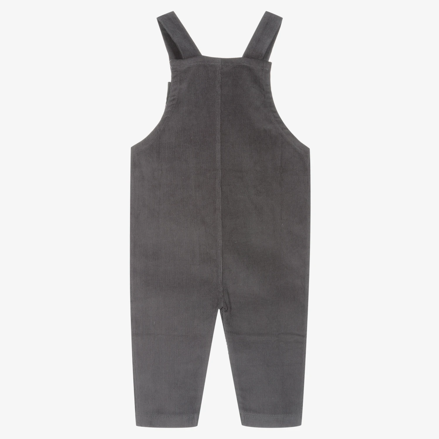 Turtledove London Grey Corduroy Dungarees 2 Turtledove London Grey Corduroy Dungarees - Image 2