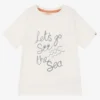 Turtledove London Ivory Organic Cotton T-Shirt