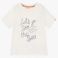 Turtledove London Ivory Organic Cotton T-Shirt