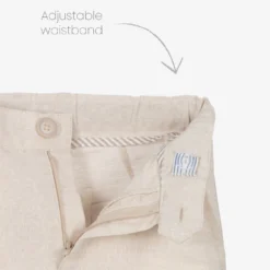 Tutto Piccolo Beige Linen Striped Shorts Set -Outlet Little Gents Set Store tutto piccolo beige linen striped shorts set 494492 128d20556615355160c0b7f27506d23361e33523