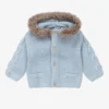 Tutto Piccolo Boys Blue Knitted Cardigan