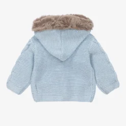 Tutto Piccolo Boys Blue Knitted Cardigan -Outlet Little Gents Set Store tutto piccolo boys blue knitted cardigan 457540 9cee7b12313a7f93e3988069af112890835f203c