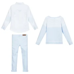 Tutto Piccolo Boys Blue Trousers Set -Outlet Little Gents Set Store tutto piccolo boys blue trousers set 330817 98a17e2d577b167c6d7d3333bb9828f475cc6236