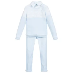 Tutto Piccolo Boys Blue Trousers Set