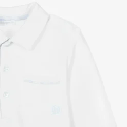 Tutto Piccolo Boys White Cotton Polo Shirt -Outlet Little Gents Set Store tutto piccolo boys white cotton polo shirt 440921 111671affde85f730f7f5e579f4a3c0b64bfb2fa