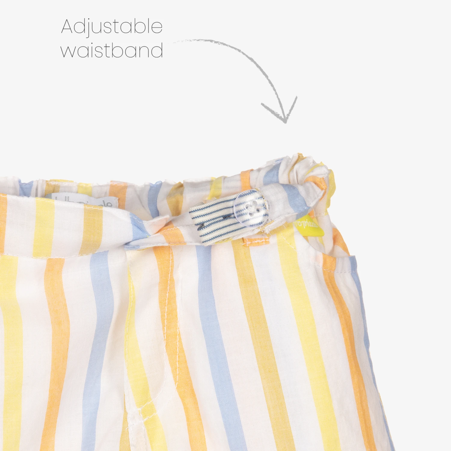 Tutto Piccolo Boys Yellow Cotton Shorts Set 4 Tutto Piccolo Boys Yellow Cotton Shorts Set - Image 4