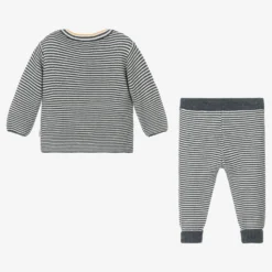 Tutto Piccolo Grey Striped Trouser Set -Outlet Little Gents Set Store tutto piccolo grey striped trouser set 457579 402b8a662ef806e0ffdf01a8f3e0e0e61551d3c9
