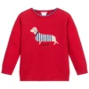 Tutto Piccolo Red Sausage Dog Sweater