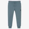 U.S. Polo Assn. Boys Blue Cotton Logo Joggers