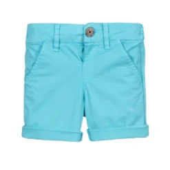 U.S. Polo Assn. Boys Blue Cotton Twill Shorts