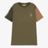U.S. Polo Assn. Boys Green Cotton Logo T-Shirt