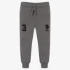 U.S. Polo Assn. Boys Grey Logo Joggers