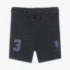 U.S. Polo Assn. Boys Navy Blue Cotton Shorts