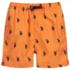 U.S. Polo Assn. Boys Orange Swim Shorts