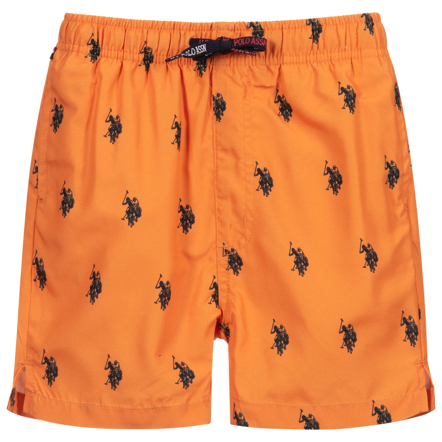 U.S. Polo Assn. Boys Orange Swim Shorts 1 U.S. Polo Assn. Boys Orange Swim Shorts