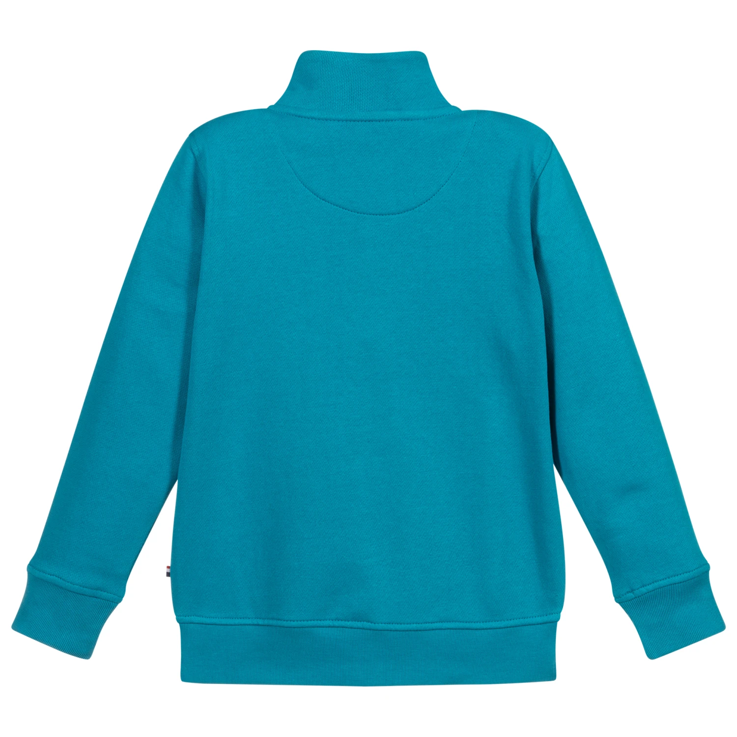 U.S. Polo Assn. Boys Turquoise Blue Zip-Up Top 3 U.S. Polo Assn. Boys Turquoise Blue Zip-Up Top - Image 3
