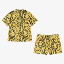 Versace Black & Gold Barocco Pyjamas -Outlet Little Gents Set Store versace black gold barocco pyjamas 494992 a9a54e2d0b916ce75a1d515aea826b6e06e5dbb0