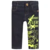 Versace Blue Denim Logo Jeans