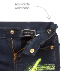 Versace Blue Denim Logo Jeans -Outlet Little Gents Set Store versace blue denim logo jeans 391879 7169794bee8d81b60e82d47c10b163e31b52790a