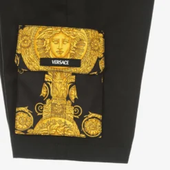 Versace Boys Black & Gold Cotton Barocco Shorts 7 Versace Boys Black & Gold Cotton Barocco Shorts -Outlet Little Gents Set Store versace boys black gold cotton barocco shorts 513426 674bbfa4c6c53b425e789a71e07de72763b75d39