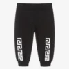 Versace Boys Black Greca Logo Joggers