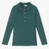 Wedoble Boys Green Wool Knit Jumper