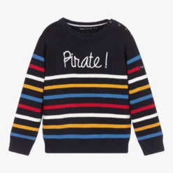 Week-end à La Mer Blue Stripe Pirate Jumper